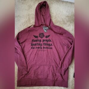 Supernatural Saving People Hunting Things Graphic Hoodie